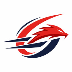 Vector art illustration of a mascot logo