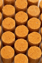 close up of paçocas