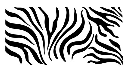 Wave pattern illustration vector with transparent background