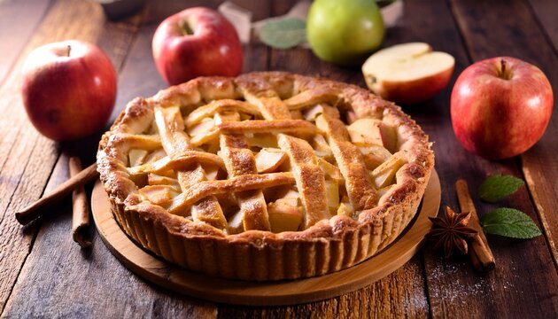 homemade apple pie