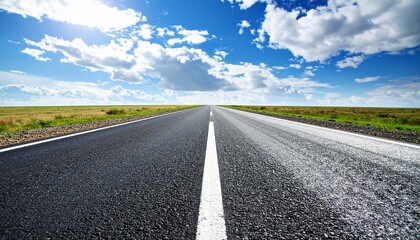 road in the countryside