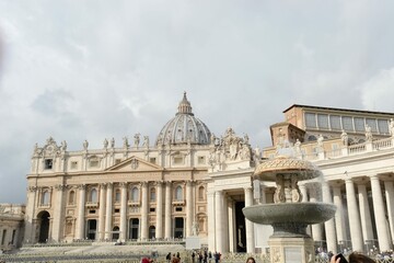 Fototapeta premium saint peter basilica rome italy