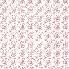 Abstract color poster seamless decorative pattern art vector illustration isolated on muted background