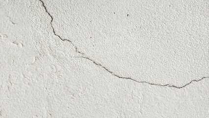 Picture of cracks in old cement wall, cracks in bricks for background