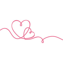 Heart Line Art