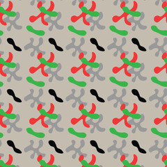 military camouflage seamless pattern design