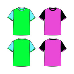 Blank T-Shirt Design Apparel Illustration