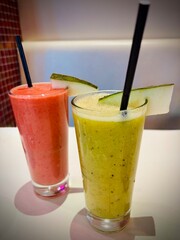 Jus de fruits frais vitaminé