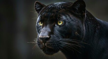 Black Panther close-up
