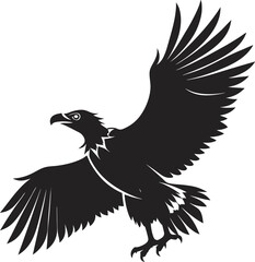 This collection of black and white images depicts illustrations of vultures, some shown perched, others in flight, and one with a more stylized or cartoonish appearance.