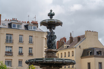 Fototapeta premium Cherbourg und die Normandie in Frankreich