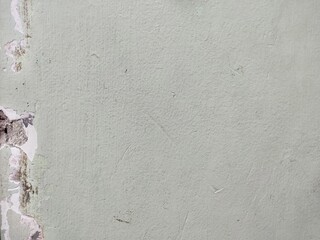 Cracked Peeling Cement Wall with Mold Stains Texture