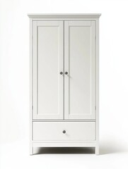 open door isolated on white