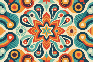 Fototapeta premium Ideal for creative projects needing a fun, energetic 80s/90s aesthetic.