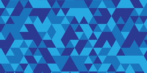 Triangle Vector Abstract Geometric Technology seamless pattern Background. triangular mosaic backdrop design. Triangle polygonal square abstract banner background.	