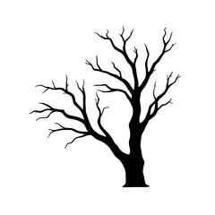 tree silhouette vector