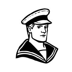 vector illustration of a sailor