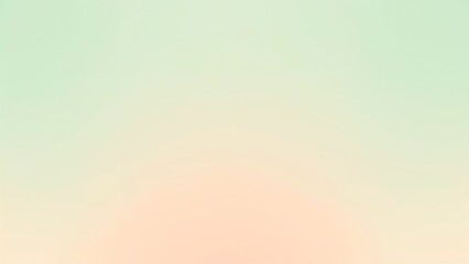 Calm Vintage Gradient with Muted Mint Green and Soft Peach

