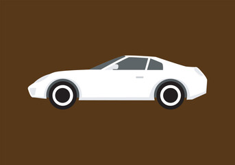  Car icon silhouette vector