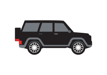  Car icon silhouette vector