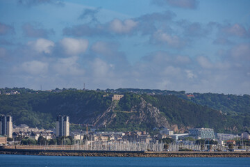 Fototapeta premium Cherbourg in der Normandie