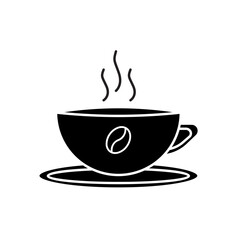cup coffee glyph icon.