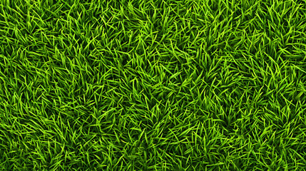 Vivid Green Grass Seamless Texture Background Pattern