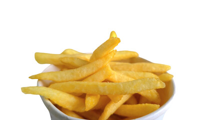 French finger fries isolated png