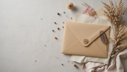 envelope with a letter