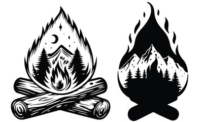 Fire Icons - Classic Line Series