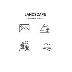 Landscape icon