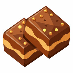 dice on white background