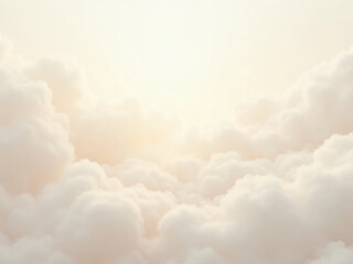 "Ultra-minimal abstract background simulating pearl-like cloud diffusion. Use pure ivory, pearl white, and soft fog beige. Central radial fade with extremely smooth edge blur."