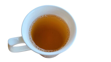 Cup of a green tea isolated Png