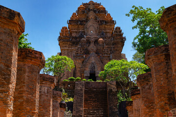 Ponagar or Thap Ba Po Nagar is a Cham temple tower near Nha Trang city in Vietnam