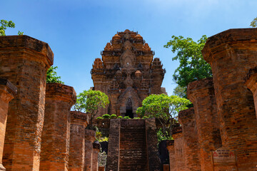 Ponagar or Thap Ba Po Nagar is a Cham temple tower near Nha Trang city in Vietnam
