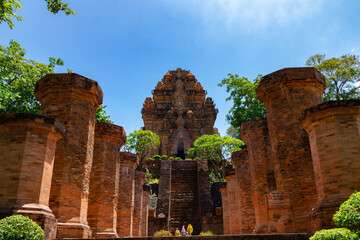 Ponagar or Thap Ba Po Nagar is a Cham temple tower near Nha Trang city in Vietnam
