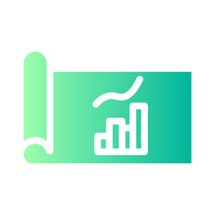 growth report gradient icon