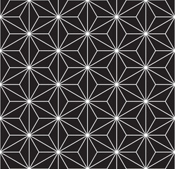 Seamless geometric pattern of stars.; Abstract vintage background. Modern elegant texture.