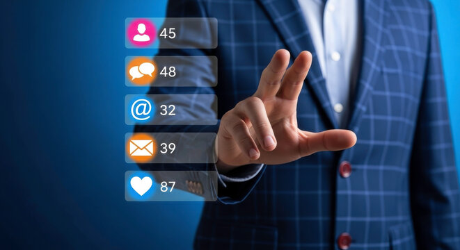 Social media marketing strategy business analytics data management online advertising campaign growth