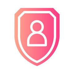 protection gradient icon
