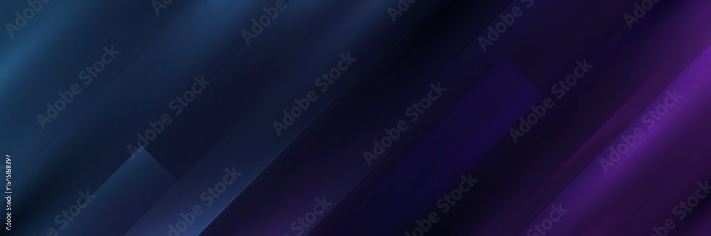 Poster abstract diagonal lines geometric with blue and purple light futuristic technology concept backgroun
