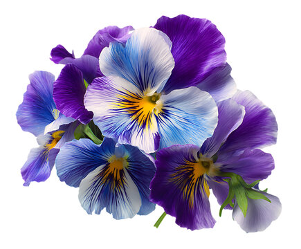 Vibrant Multicolor Pansy Flowers for Decoration