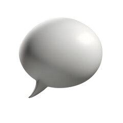 3d speech bubble