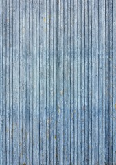 Fototapeta premium Rustic wooden texture with weathered blue paint perfect for background and design projects