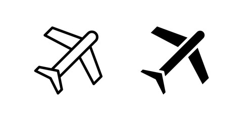 Travel Icon Set perfect for journey or vacation themed graphics.