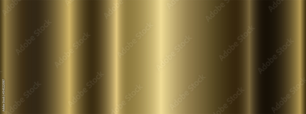 Poster golden metallic gradient with highlights. a pattern with a shiny metallic gradient. the texture of t