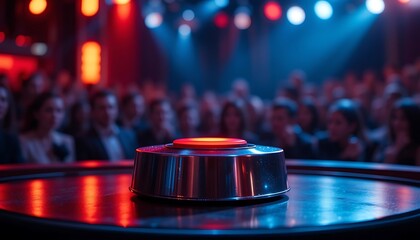 Illuminated Buzzer in a Crowd: A Stage's Silent Story