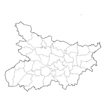 Chandigarh, Chandigarh map, Chandigarh outline, Chandigarh vector, Chandigarh districts, India, Indian, CH, state, union territory, district, boundary, border, line art, outline map, vector map, SVG, 