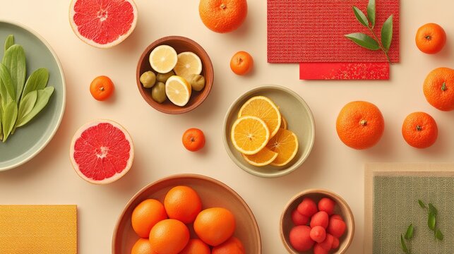 immune boosting for families Colorful Assorted Fresh Fruits and Vegetables with Bright Textured Backgrounds multigenerational health care